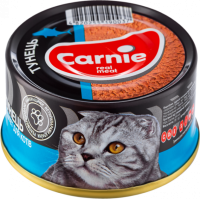 Паштет Carnie мясний з тунцем для дорослих котів 95 г